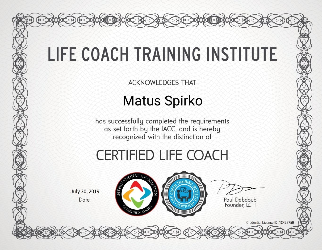 Life Coach Training Institute